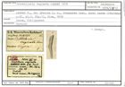 Karteikarte zum Holotyp von Cristellaria vaginata Karrer, 1878